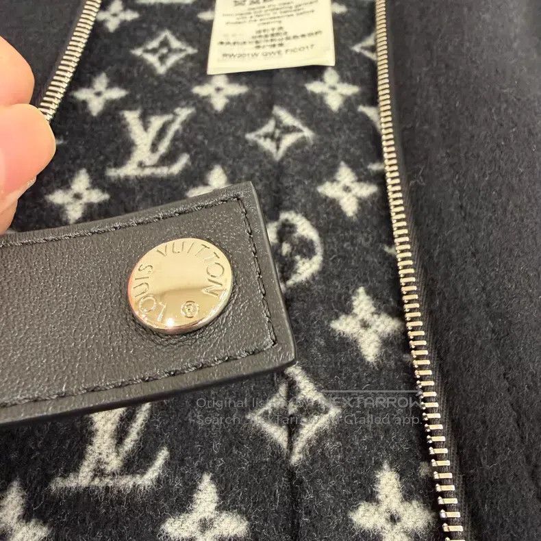 Louis Vuitton Louis Vuitton Black and white inside full of hooded Cape Size XS / US 0-2 / IT 36-38 - 6 Thumbnail