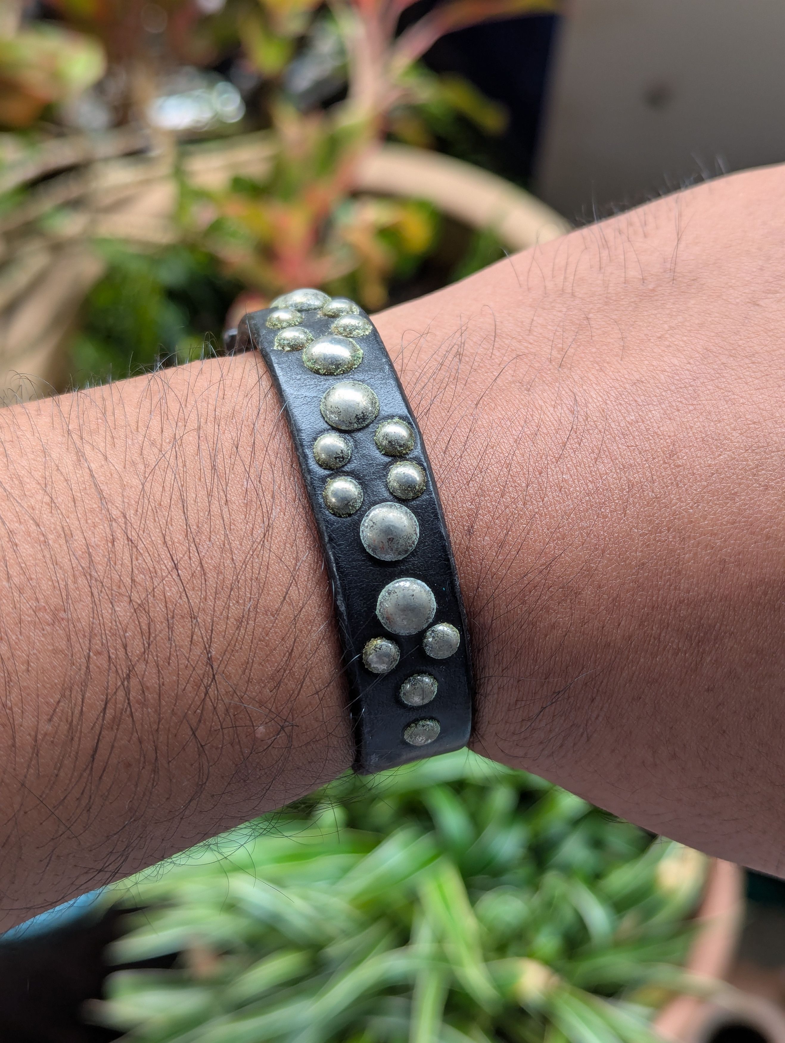 Jam Home Made Studded Leather Bracelet
