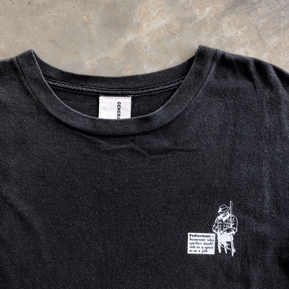 General Research × Vintage GENERAL RESEARCH Rare Design T-Shirt Size US L / EU 52-54 / 3 - 4 Thumbnail