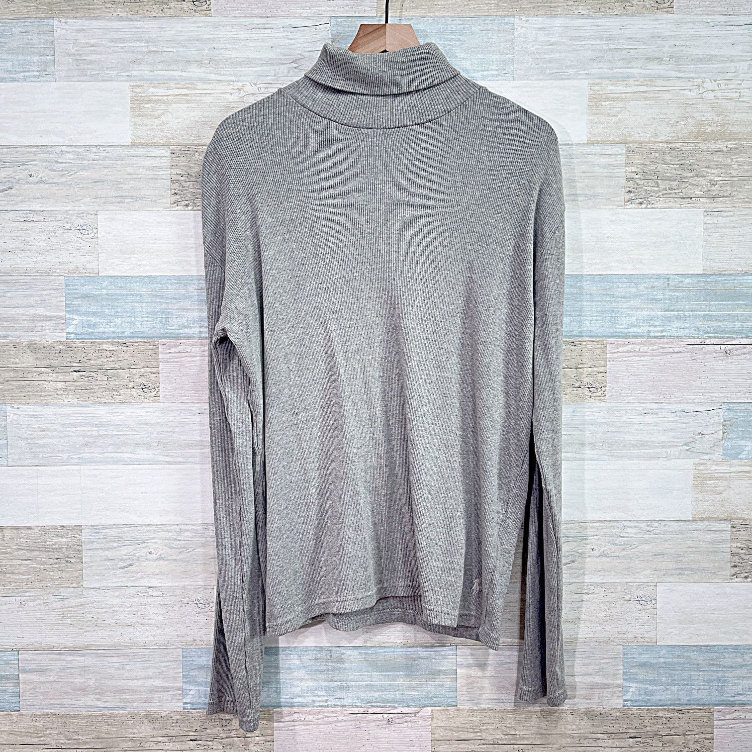 Polo Ralph Lauren POLO Ralph Lauren Vintage Turtleneck Sweater Gray Mens Large Size US L / EU 52-54 / 3 - 1 Thumbnail