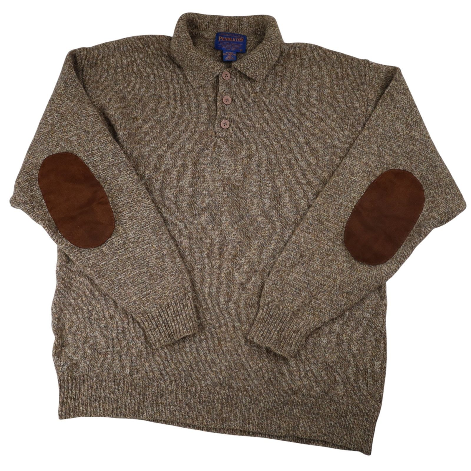 Pendleton Pendleton %100 Shetland Wool Knit Sweater Size US M / EU 48-50 / 2 - 1 Thumbnail
