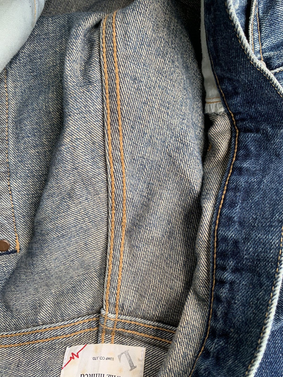 If Six Was Nine × Jean × WHIZ LIMITED Whiz Limited Japan Ripped Selvedge Distressed Denim Size US 35 - 24 Thumbnail