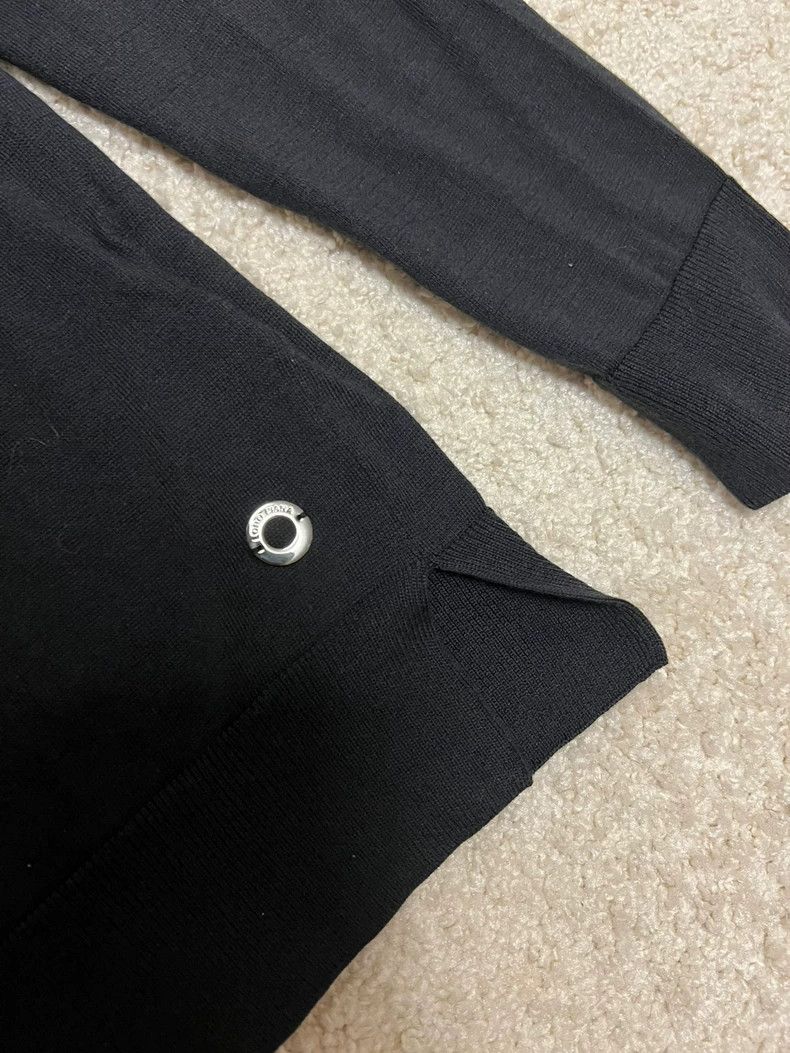 Loro Piana LORO PIANA Black knit elastic base sweater Size S / US 4 / IT 40 - 3 Thumbnail
