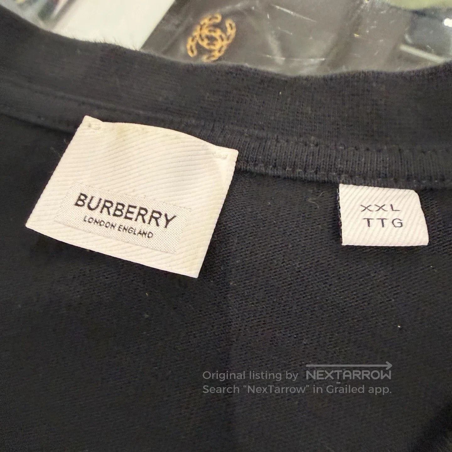 Burberry Burberry Fake Two-Piece Logo Long Sleeve. Size US XXL / EU 58 / 5 - 3 Thumbnail
