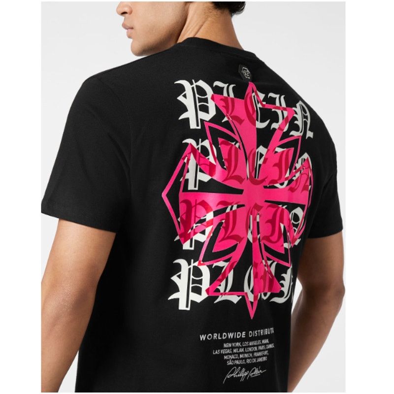 Philipp Plein Philipp Plein Worldwide Puffy Crest Round Neck T-shirt L Size US L / EU 52-54 / 3 - 11 Thumbnail