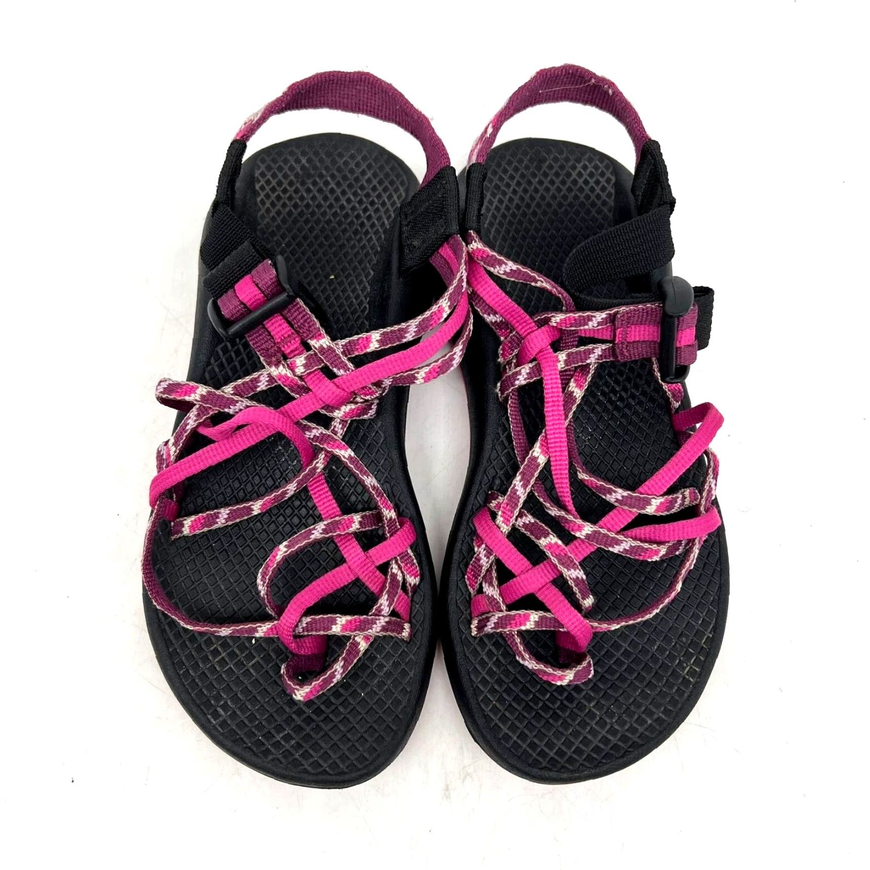 Chaco Chaco Classic EcoTread Sandals Size 5 W Pink Adjustable Strappy Outdoor Comfort Womens Size US 5 / IT 35 - 3 Thumbnail