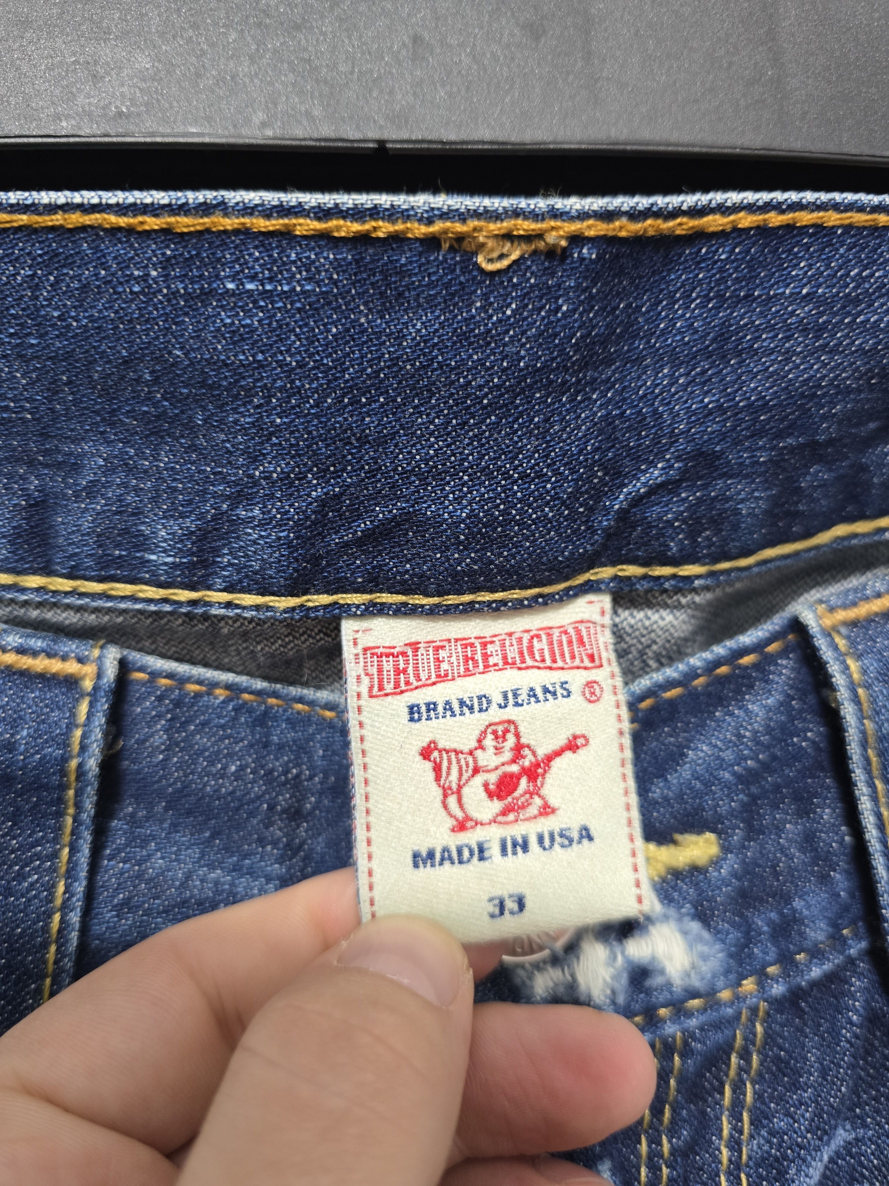 True Religion TRUE True Religion VINTAGE ,Bobby QT jeans w33 made in USA Size US 33 - 5 Thumbnail
