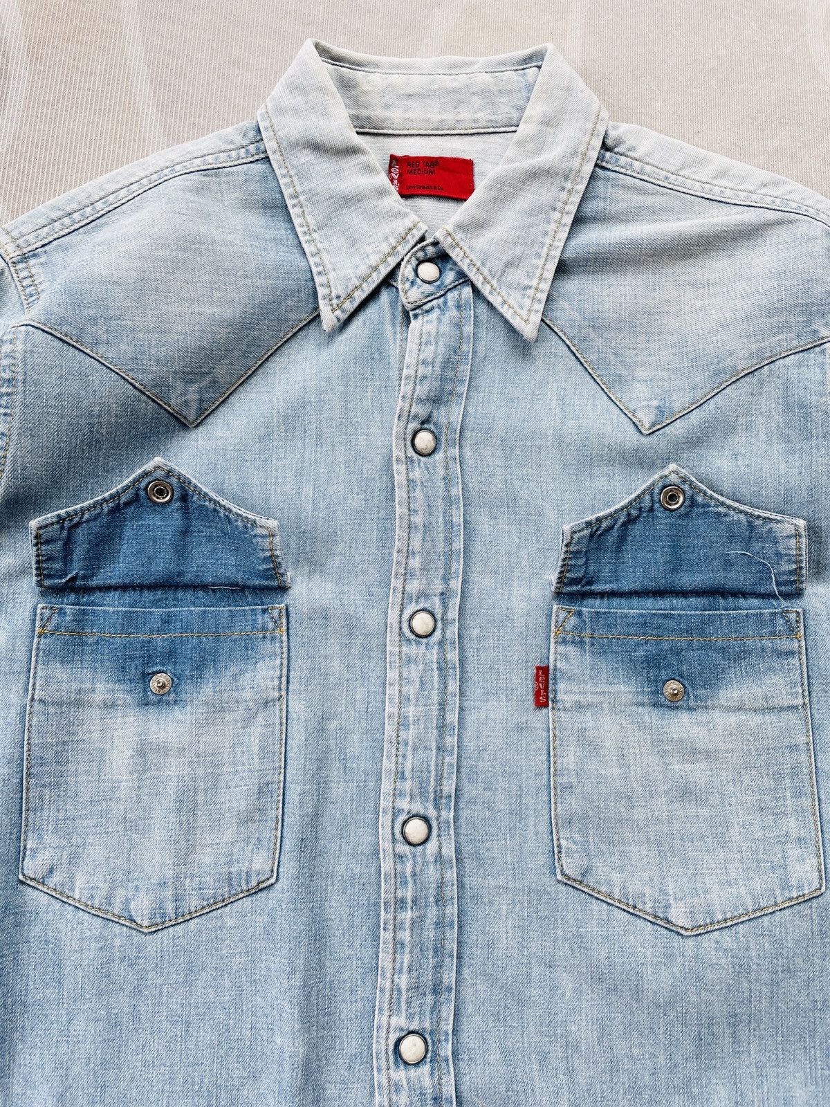 Levi's Vintage Levis Button Up Shirt (P64) Size US M / EU 48-50 / 2 - 10 Thumbnail