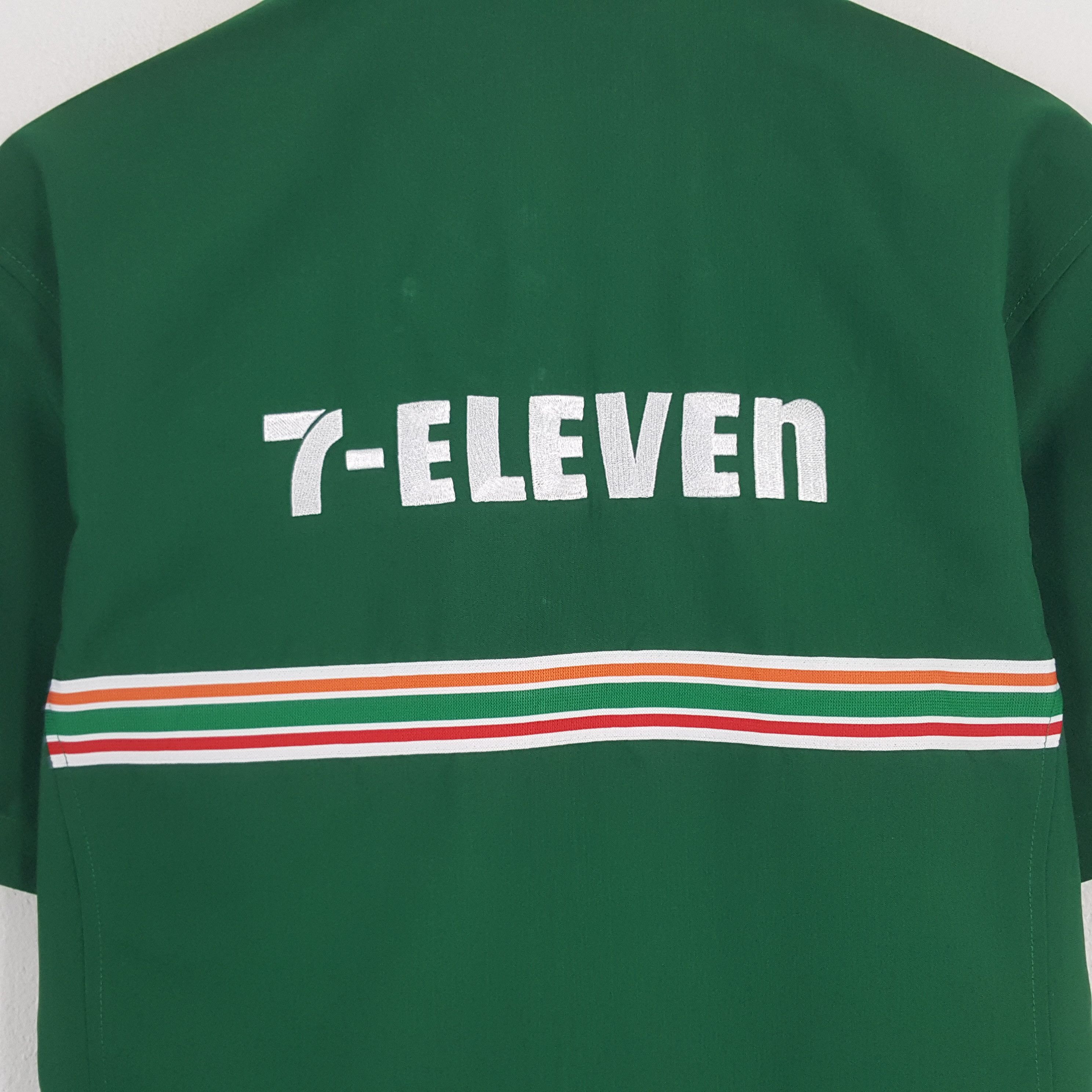 Japanese Brand × Vintage Vintage 7 Eleven Embroidery Logo Uniform Jacket Size US XL / EU 56 / 4 - 2 Thumbnail