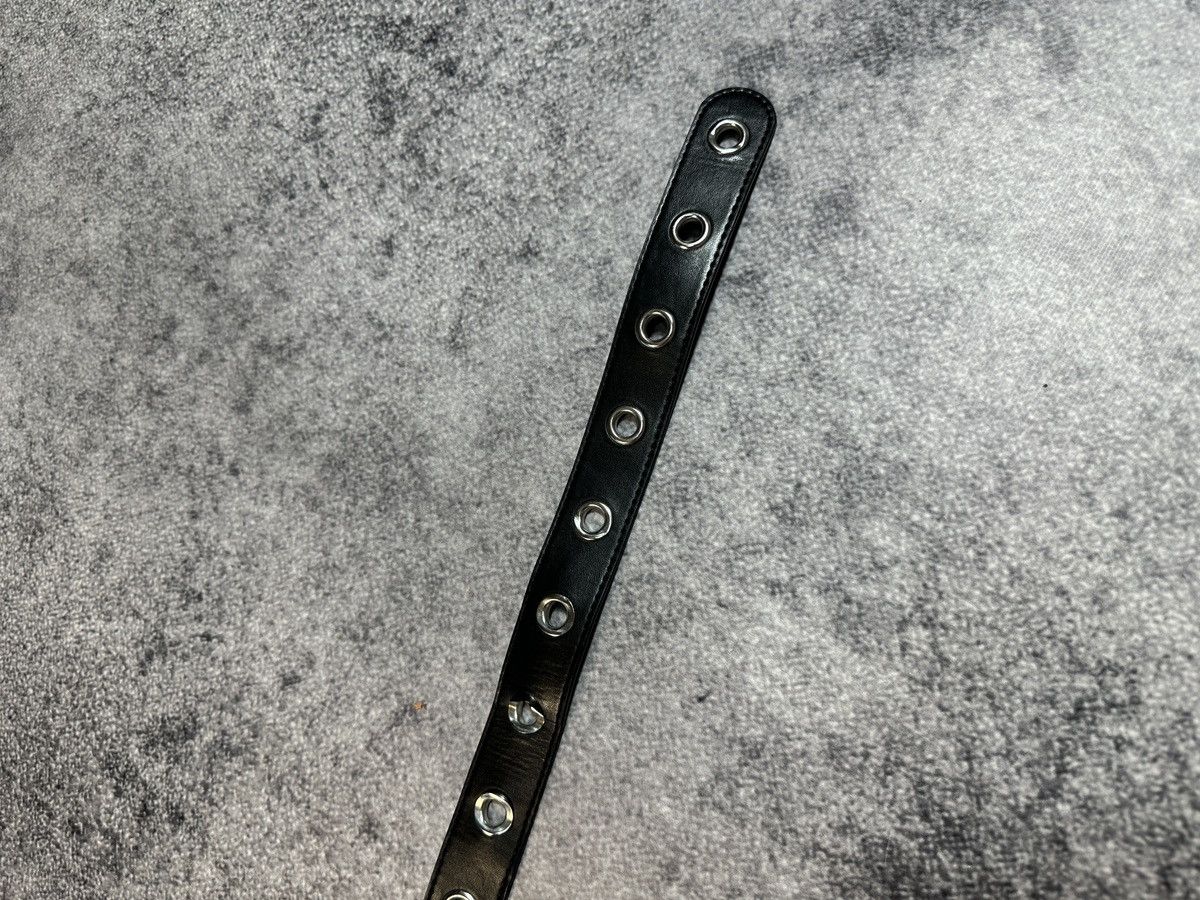 Other Y2K Leather Full Hole Belts Streetwear Opium Style Rare USA Size ONE SIZE - 2 Thumbnail