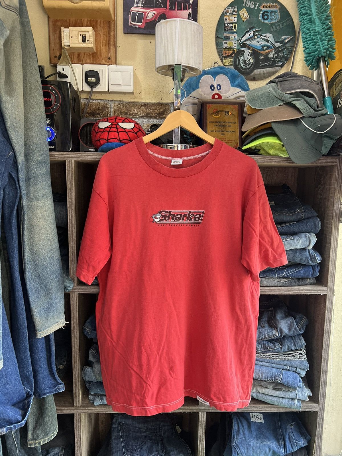 Other 🔥Vintage Crazy Shirts Sharka Surf Company Hawaii Size US L / EU 52-54 / 3 - 3 Thumbnail