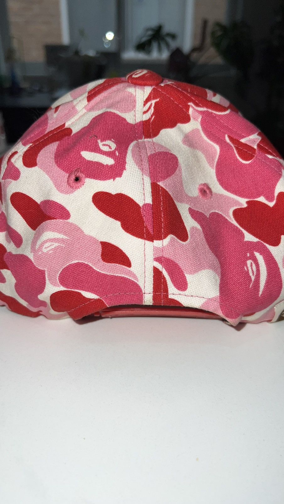 Bape Pink Camo Hat OG Bape Size ONE SIZE - 3 Thumbnail