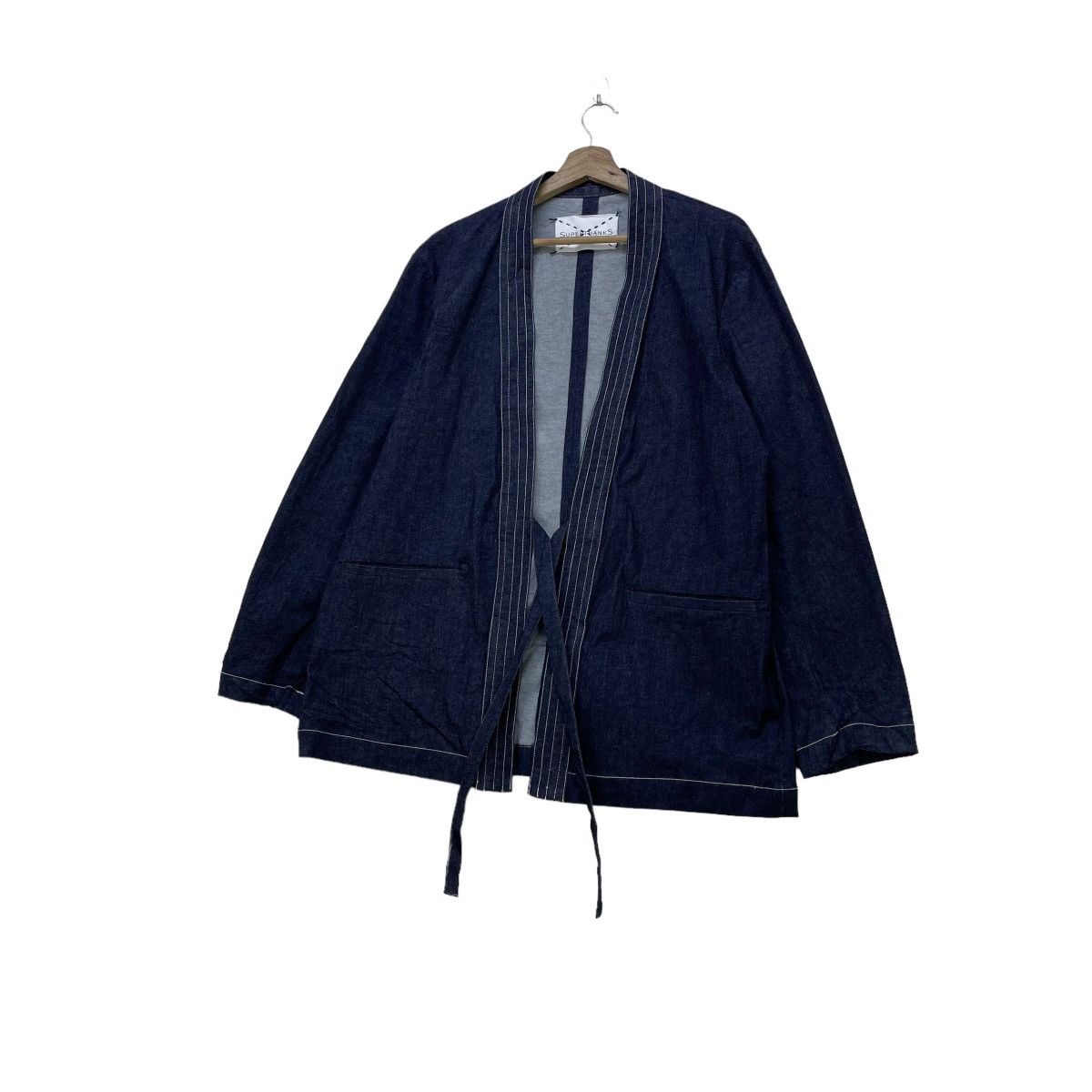 Japanese Brand 💥Japanese Brand Super Hanks Kimono Indigo Jacket Size US M / EU 48-50 / 2 - 3 Thumbnail