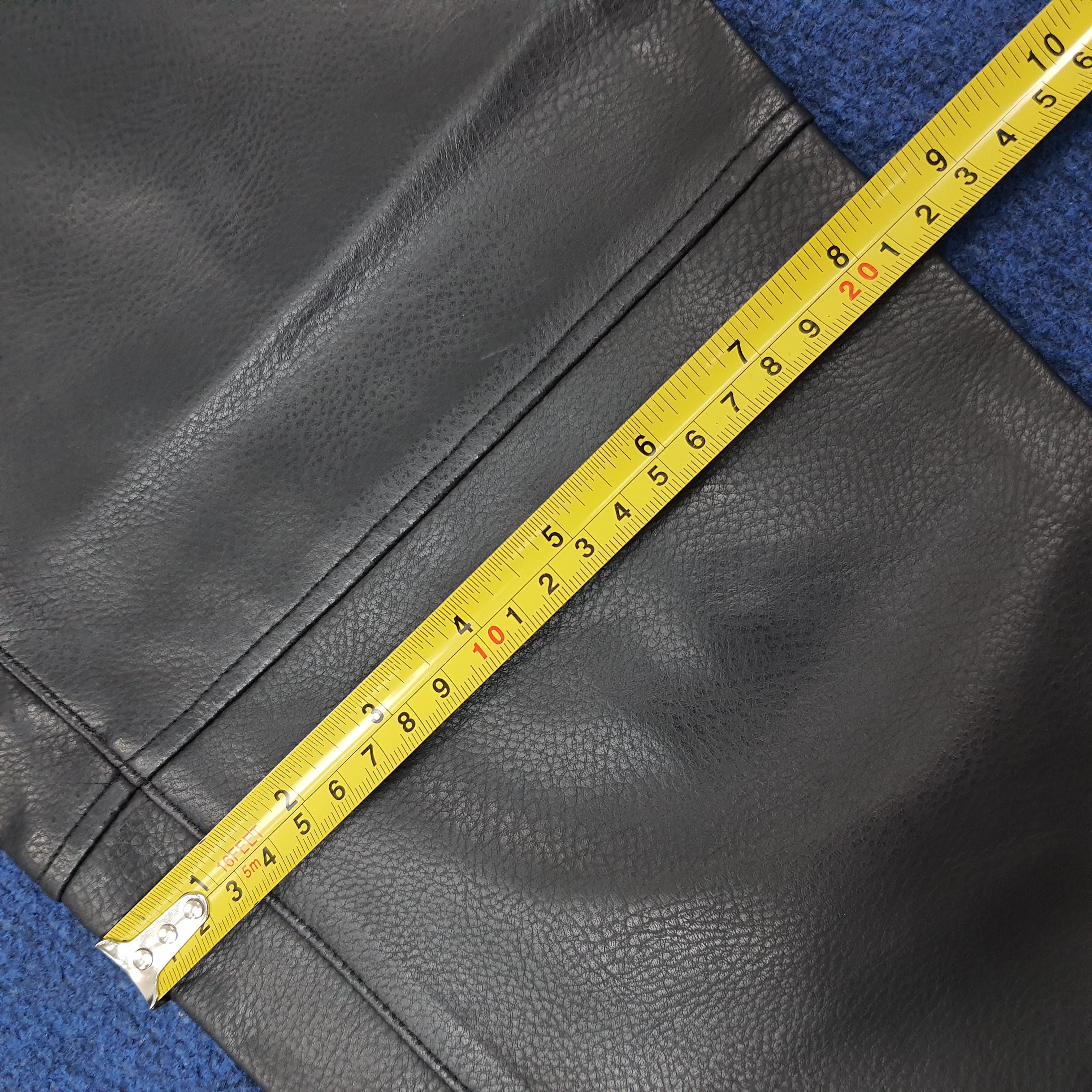 Marella Vintage Marella Tricot Designer Leather Pants C235N38 Size 28" / US 6 / IT 42 - 12 Thumbnail
