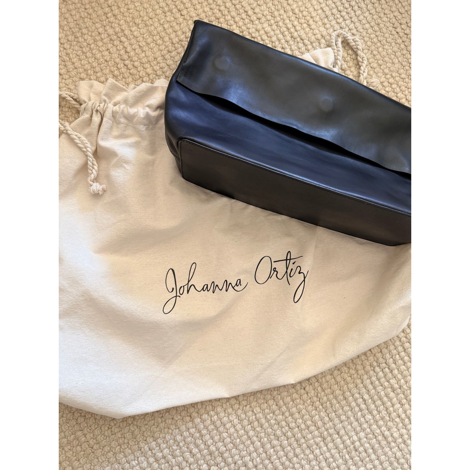 Johanna Ortiz Johanna Ortiz Sultan of Swing Maxi Clutch Black Sold Out Size ONE SIZE - 17 Thumbnail