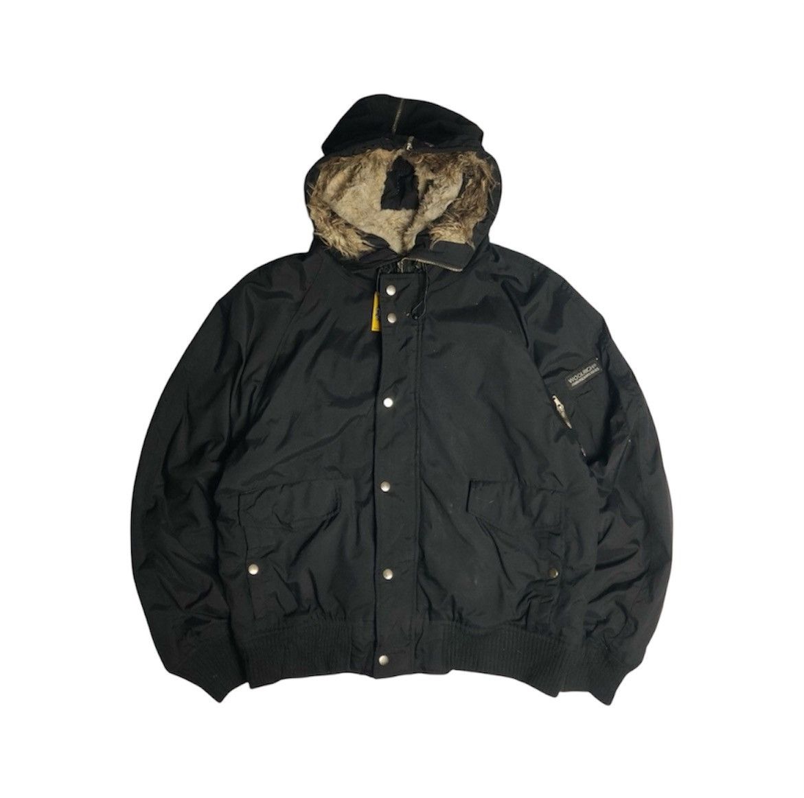 Woolrich Woolen Mills Woolrich Fur Bomber Jacket Size US XL / EU 56 / 4 - 1 Thumbnail