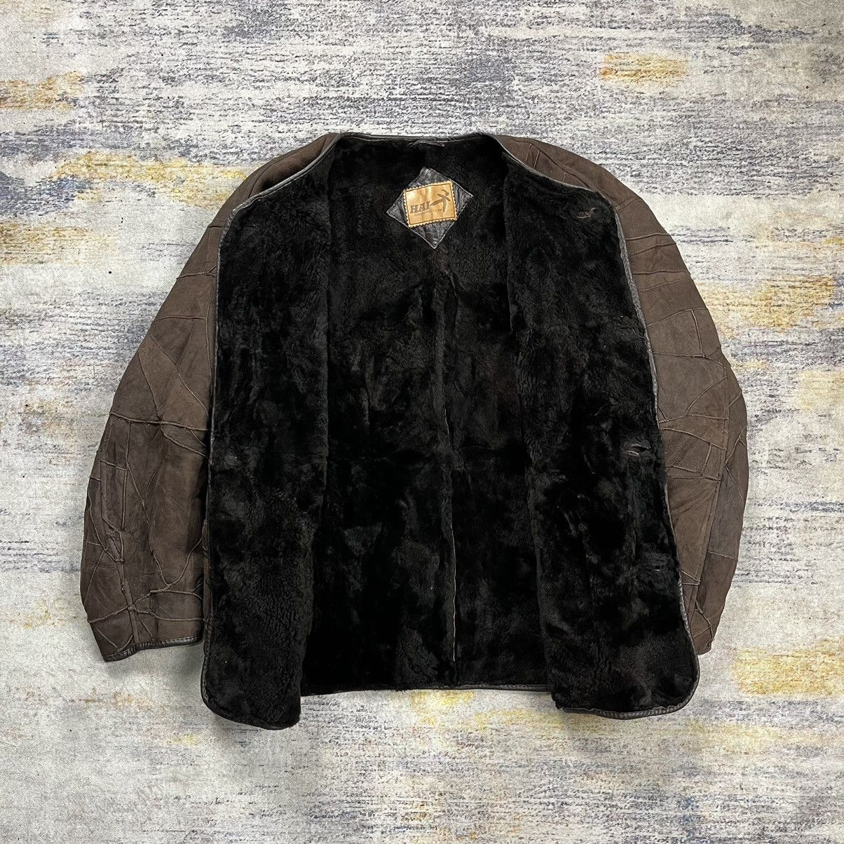 Hai Sporting Gear Vintage 90s Hai Sporting Gear patchwork suede leather jacket Size US M / EU 48-50 / 2 - 7 Thumbnail