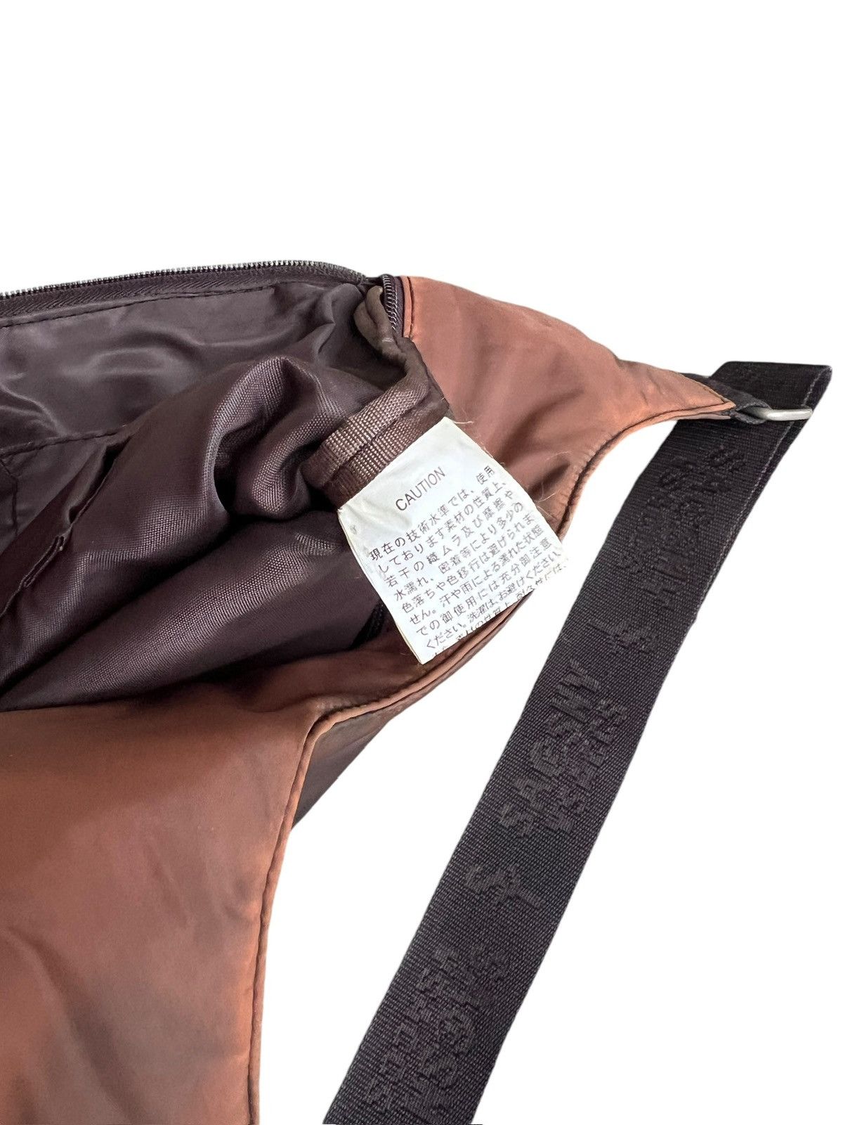 Yohji Yamamoto Yohji Yamamoto Y’S accs Sacsny Sunfaded Sling Bag Size ONE SIZE - 10 Thumbnail