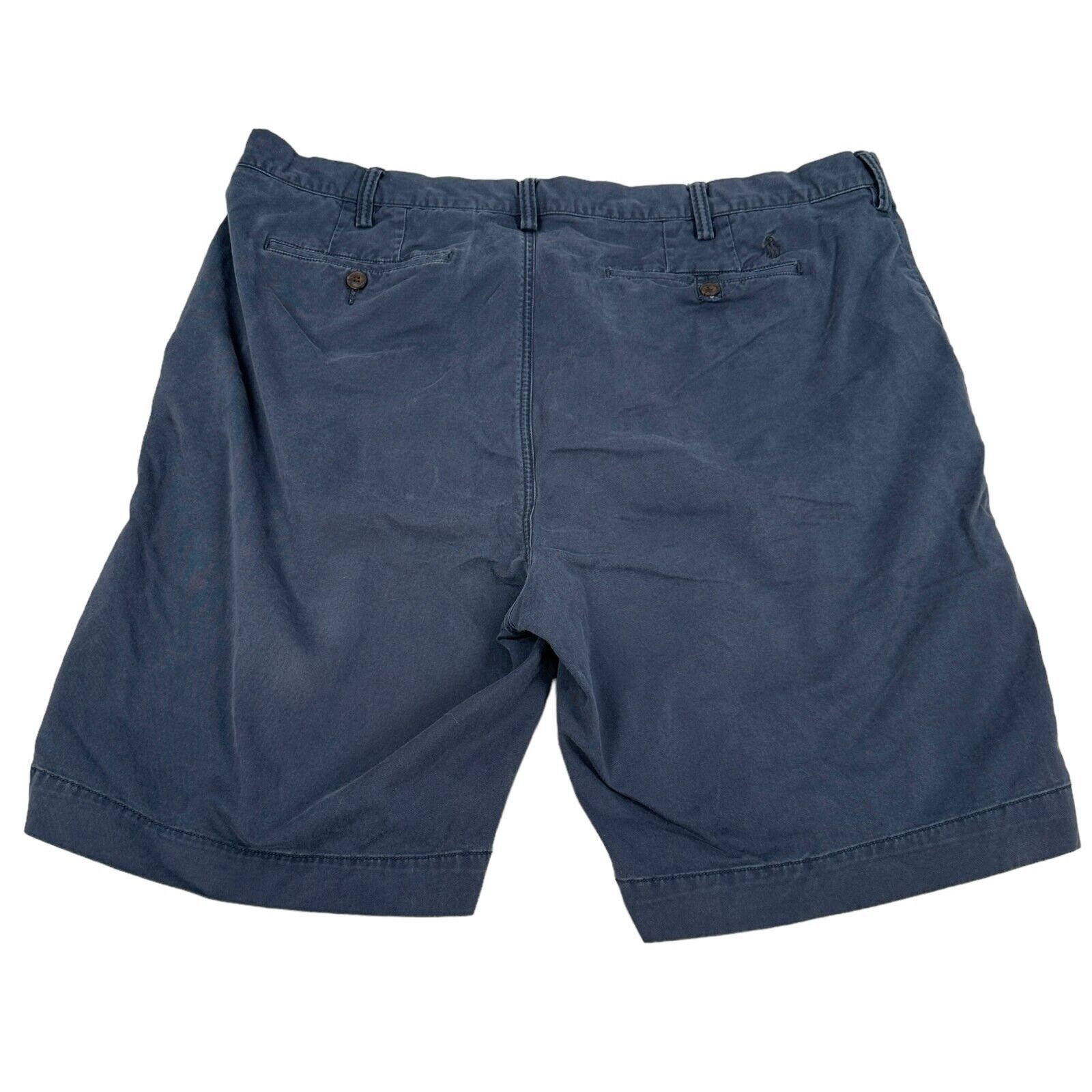 Polo Ralph Lauren Polo Ralph Lauren Chino Shorts 40T 40 Tall Blue Twill Cotton Size US 40 / EU 56 - 2 Thumbnail