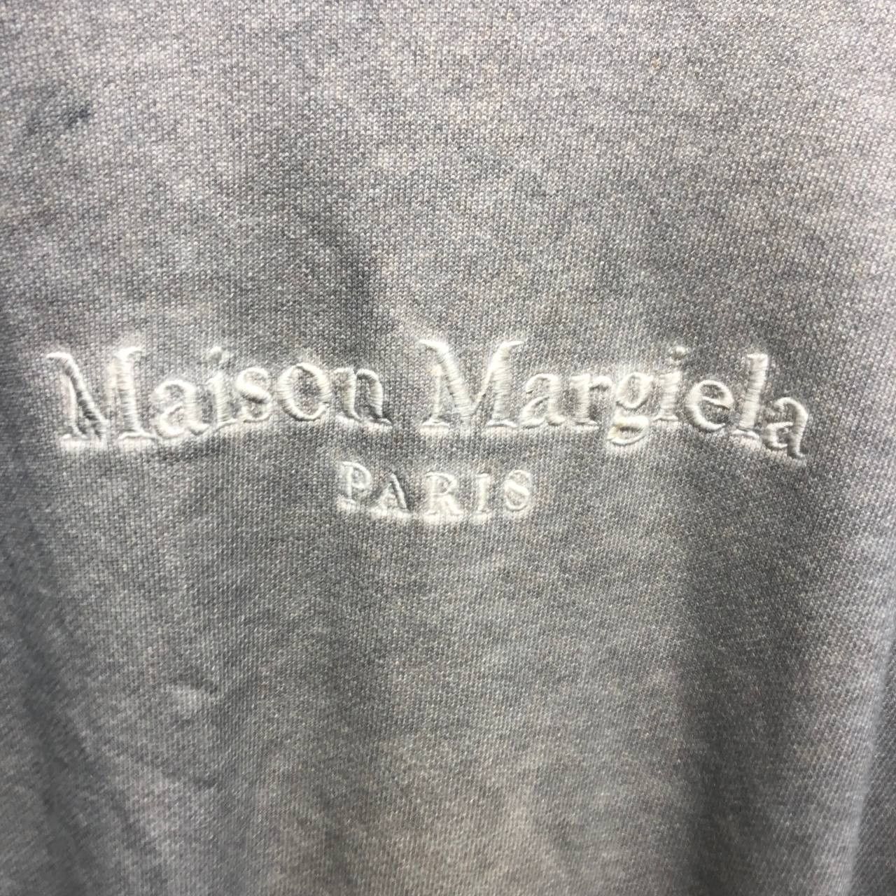 Maison Margiela Maison Margiela Paris Logo Embroidered Sweatshirt fit 3-4XL Size US XXL / EU 58 / 5 - 3 Thumbnail