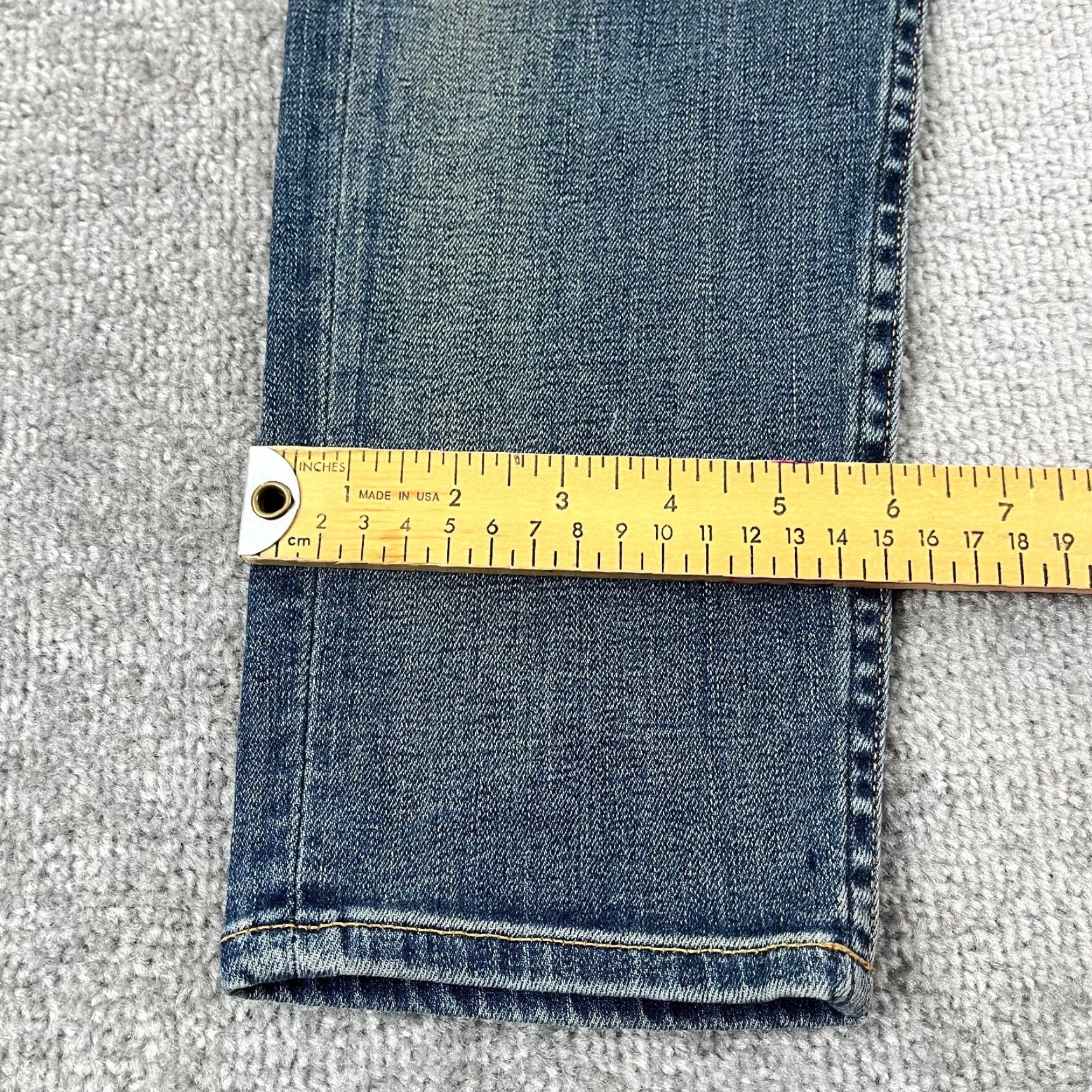Rag & Bone RAG & BONE Jeans Slim Fit 34x34 Blue Denim Pants Button Fly Mens Size US 34 / EU 50 - 7 Thumbnail
