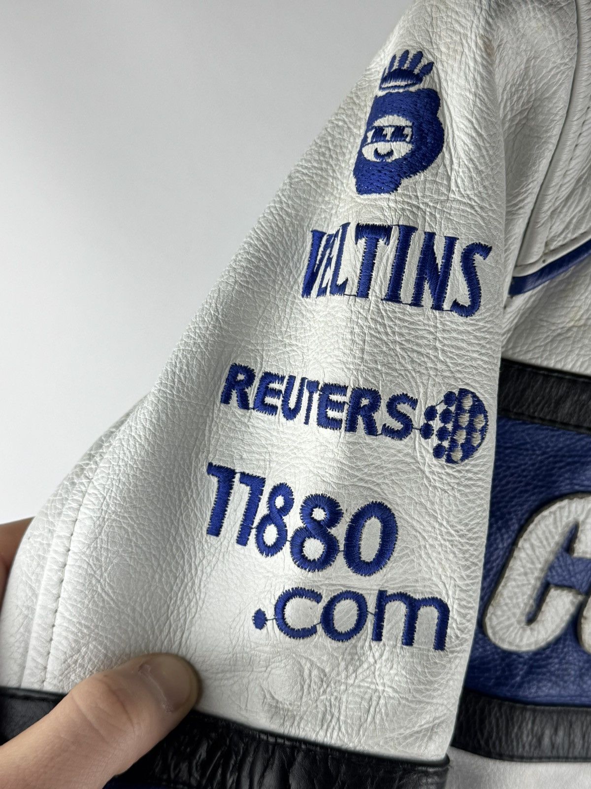 BMW Vintage BMW Compaq Leather Motorbike Racing Jacket Size XS / US 0-2 / IT 36-38 - 7 Thumbnail