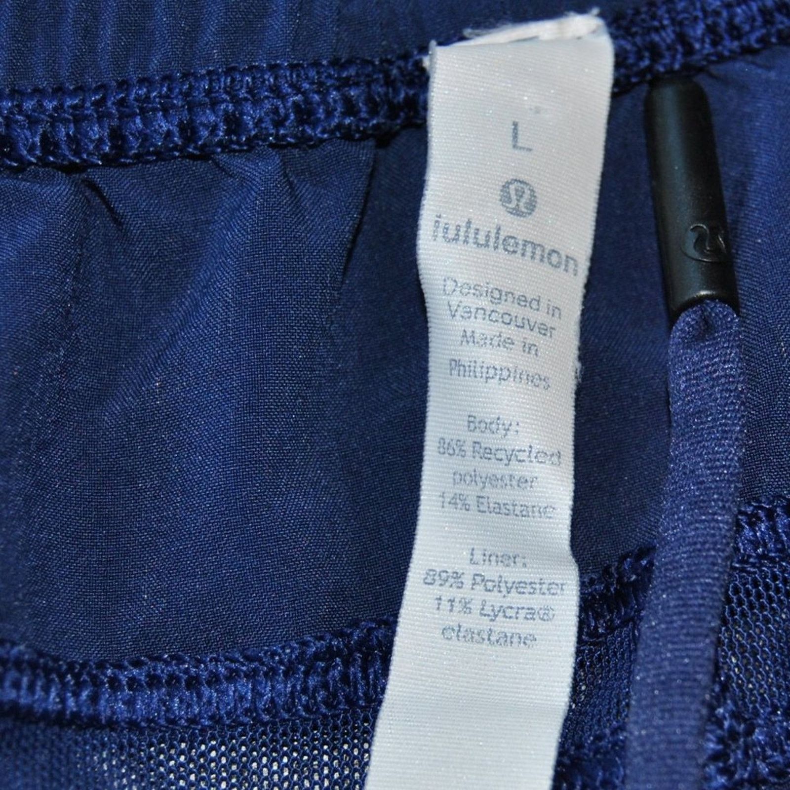 Lululemon Lululemon Large Blue Athletic Shorts Size US 28 / EU 44 - 3 Thumbnail