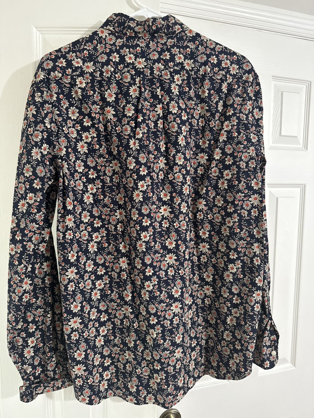J.Crew Jcrew button down flower shirt slim Size US L / EU 52-54 / 3 - 4 Thumbnail