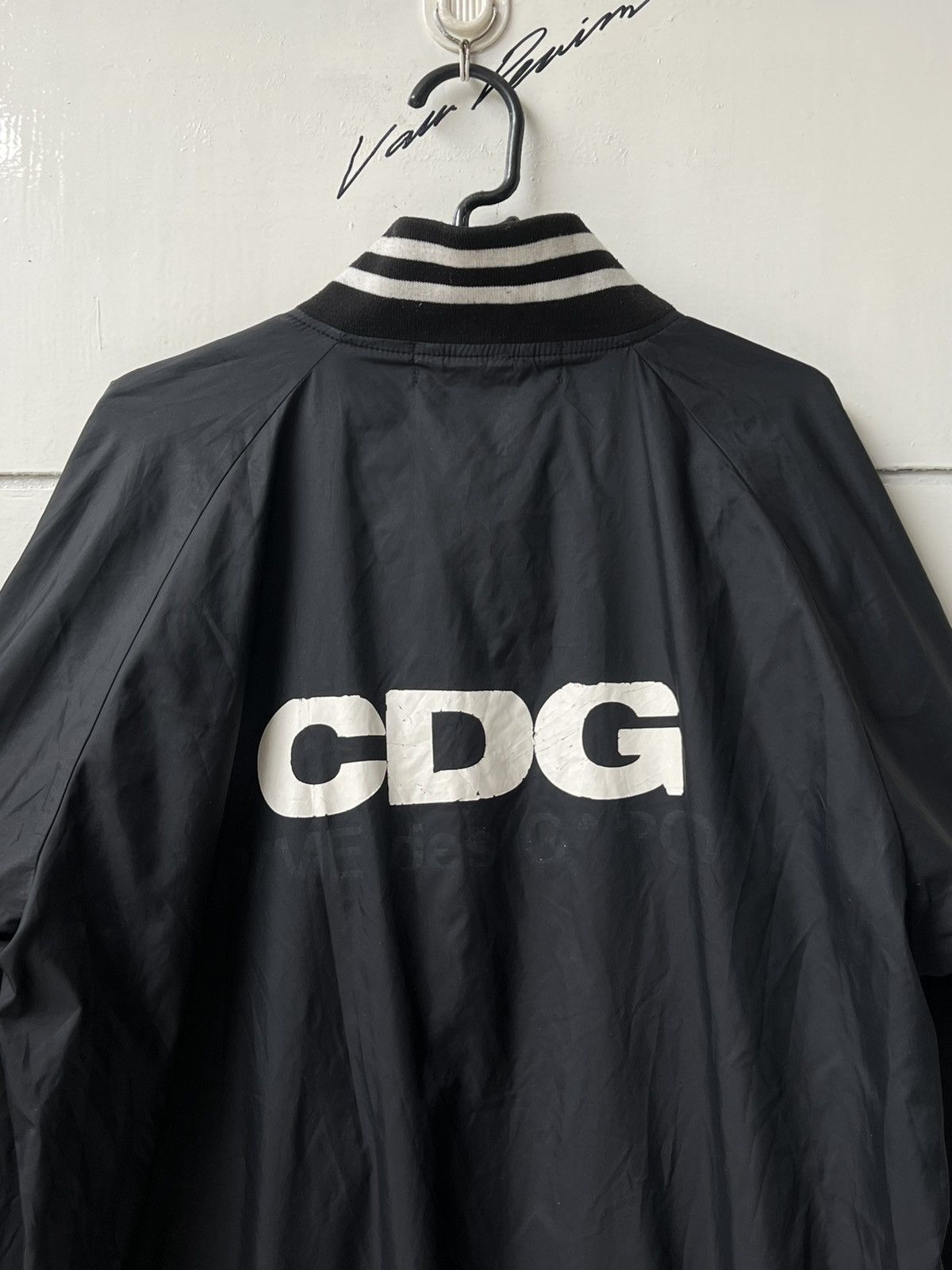 Comme des Garcons CDG COMME des GARCONS Black Varsity Jacket Size US L / EU 52-54 / 3 - 7 Thumbnail