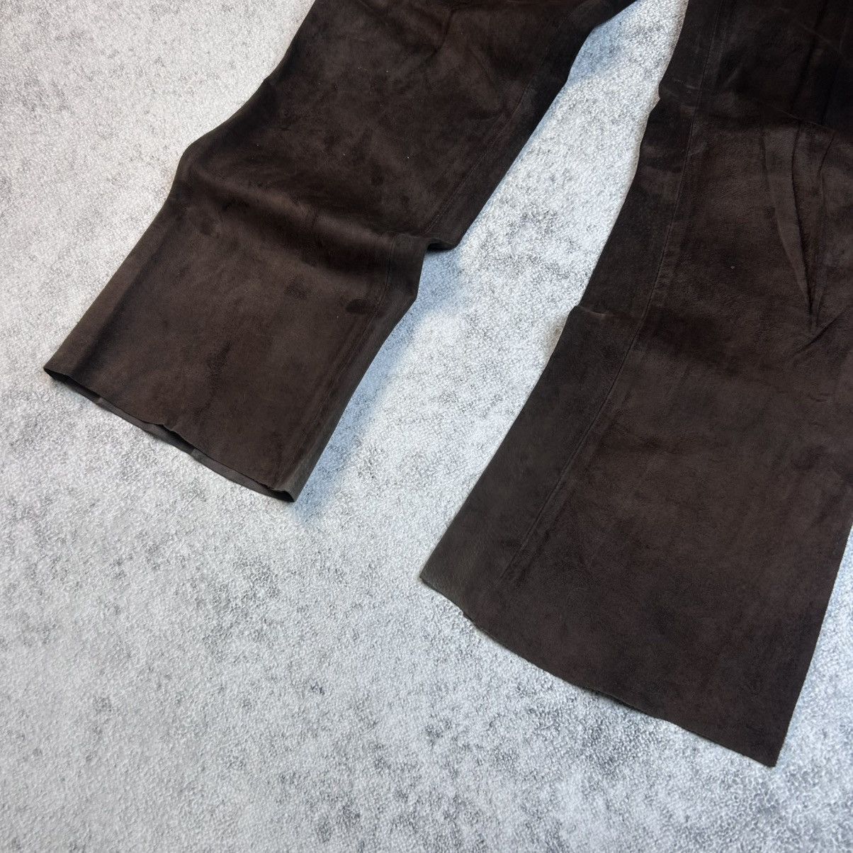 Jean Paul Gaultier RARE Vintage 90s Jean Paul Gaultier Jeans Velvet Brown Pants Size 34" / US 12 / IT 48 - 3 Thumbnail