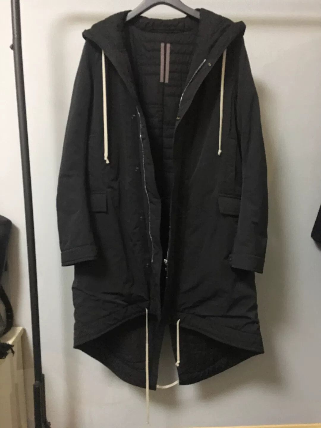 Rick Owens FW21 Gethsemane Bauhaus Fishtail Parka | Grailed