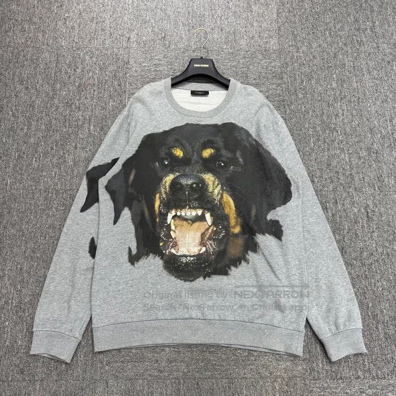 Givenchy Givenchy Dog Head Hoodie Size US L / EU 52-54 / 3 - 1 Thumbnail