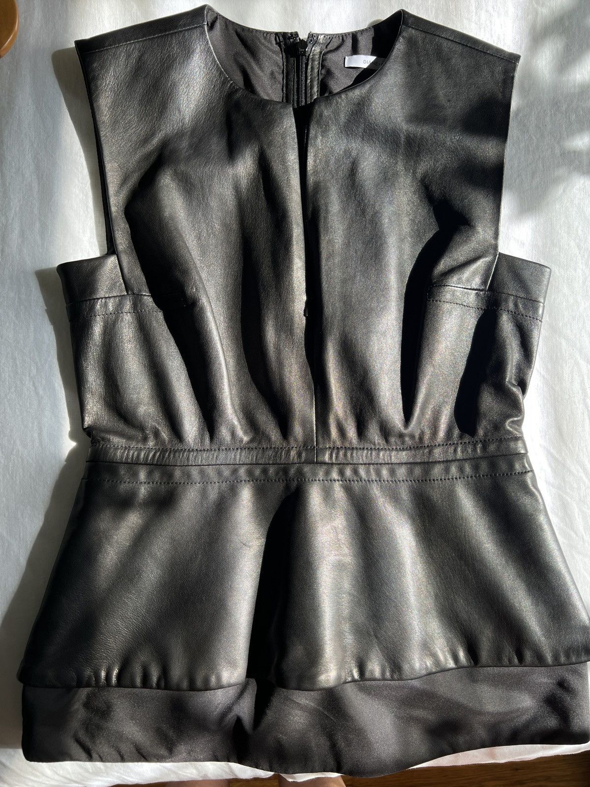Diane von Furstenberg Diane Von Furstenberg Leather Vest Size S / US 4 / IT 40 - 1 Thumbnail
