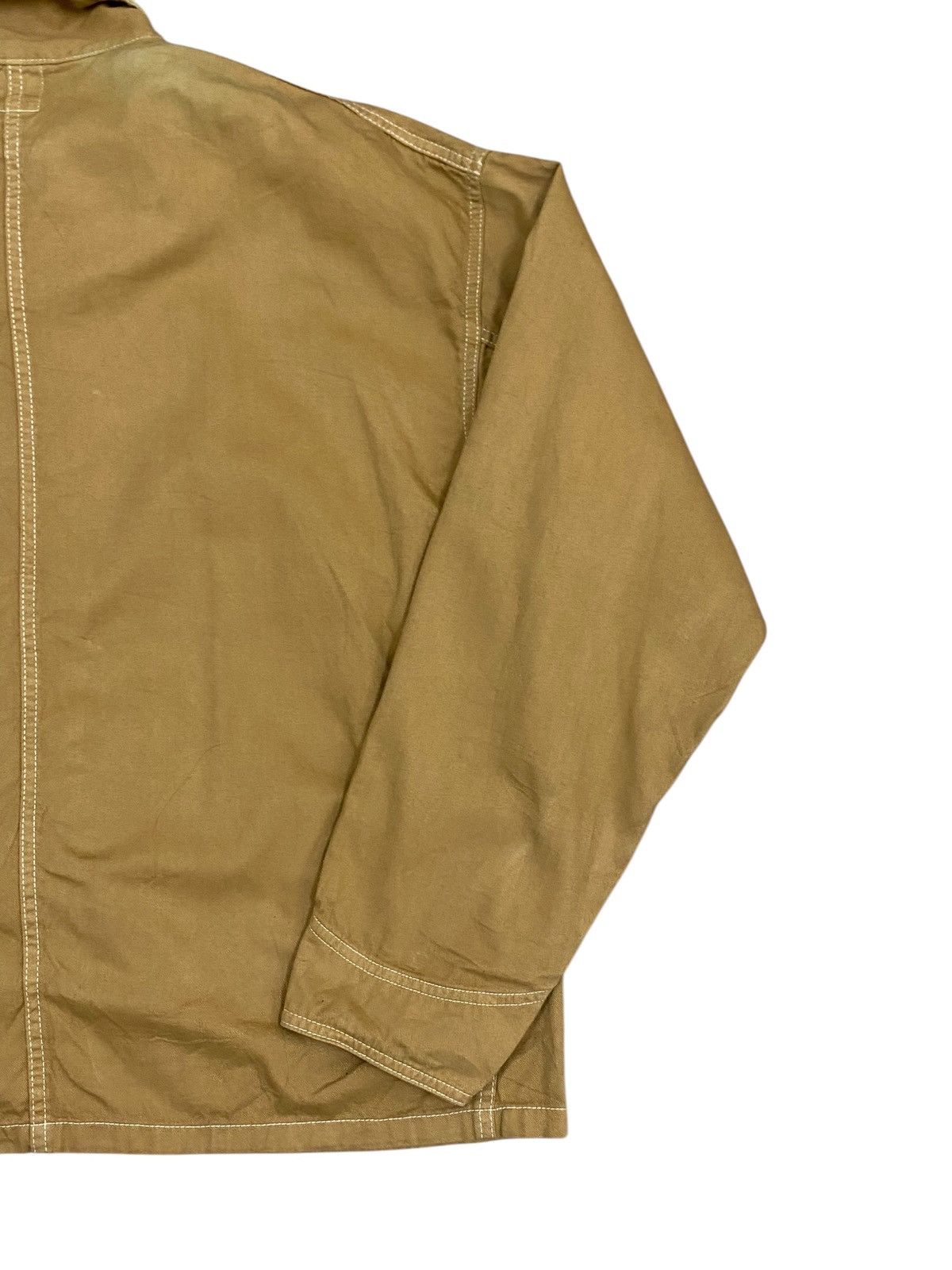 Lee Vintage Lee Sanforized Chore Jacket - Brown Workwear Shirt Size US L / EU 52-54 / 3 - 5 Thumbnail