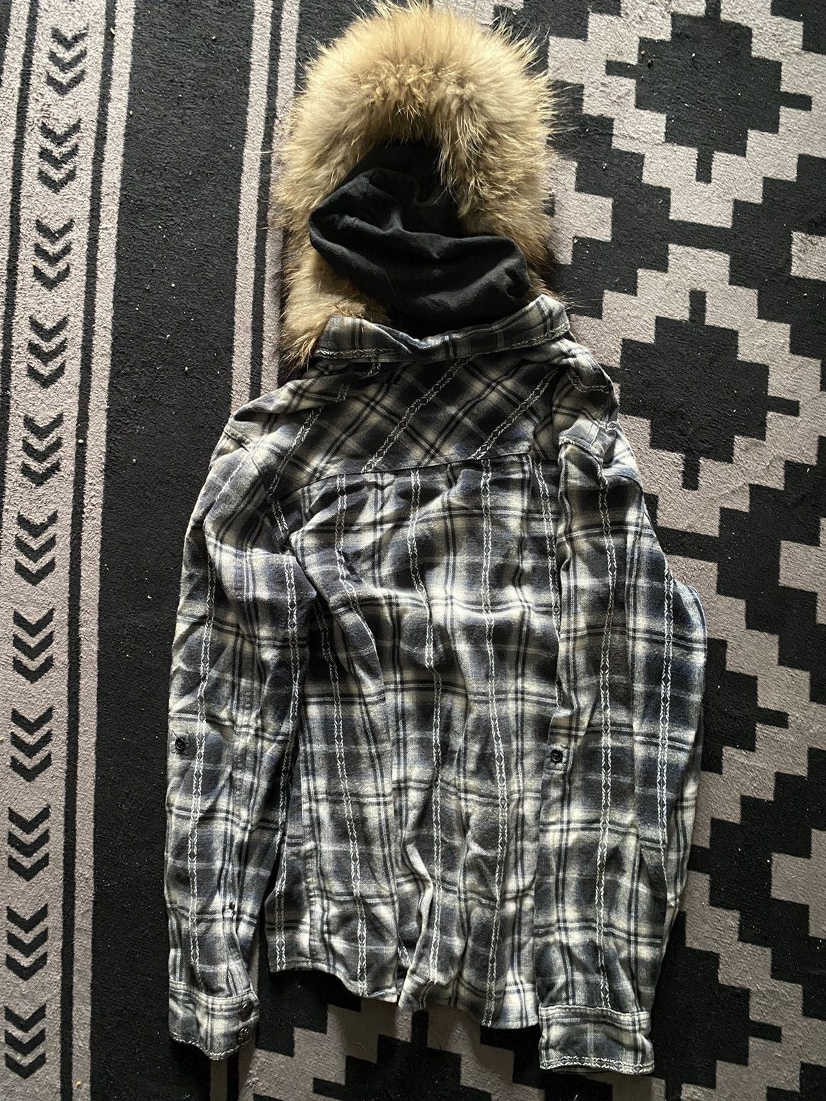 20471120 × If Six Was Nine × Japanese Brand Japanese Grangesta standard double layers tartan shirt Size US L / EU 52-54 / 3 - 2 Thumbnail