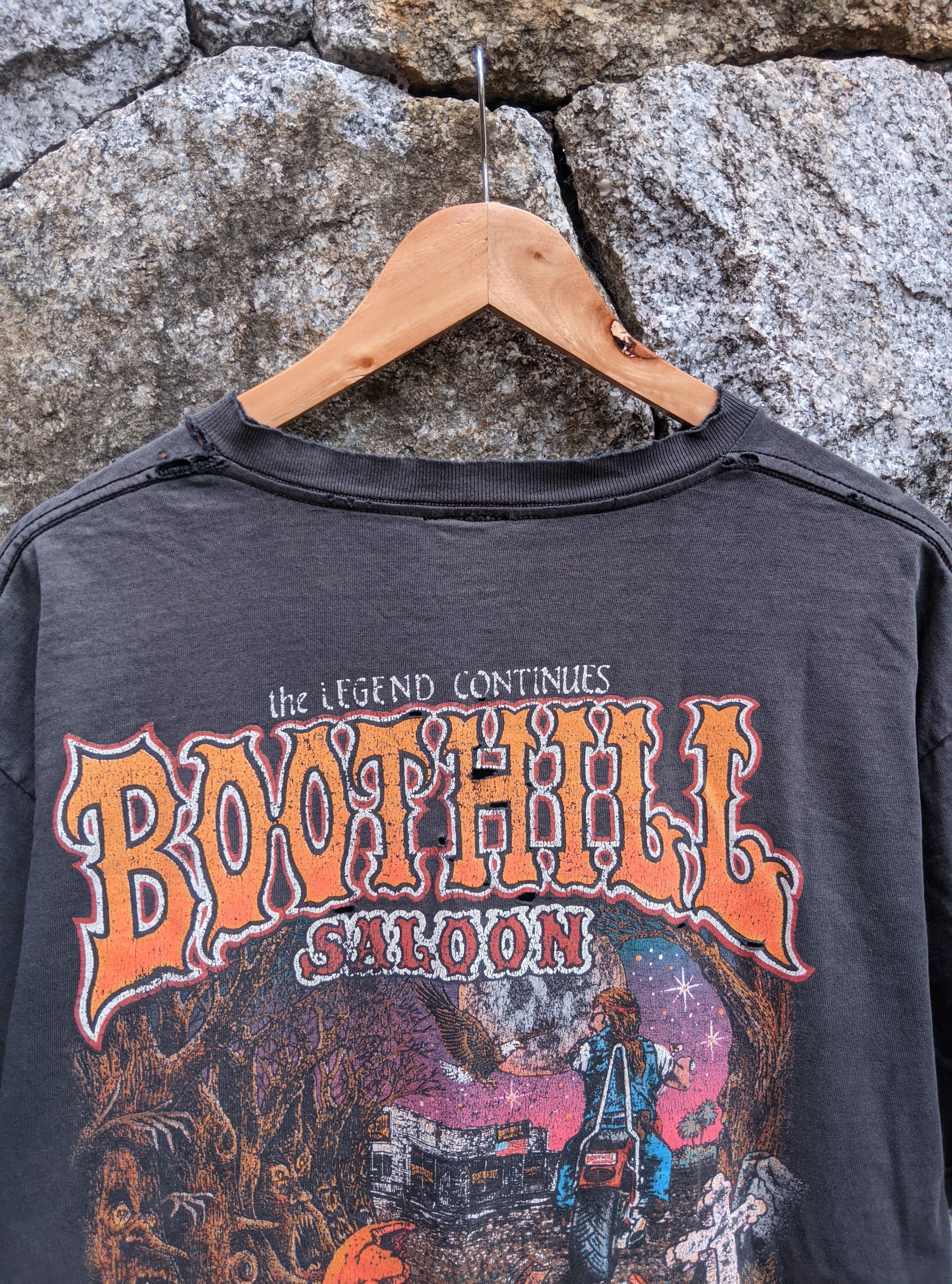 West Coast Choppers Vintage 1995 thrashed boothill biker sunfade WCC harley Size US XL / EU 56 / 4 - 8 Thumbnail