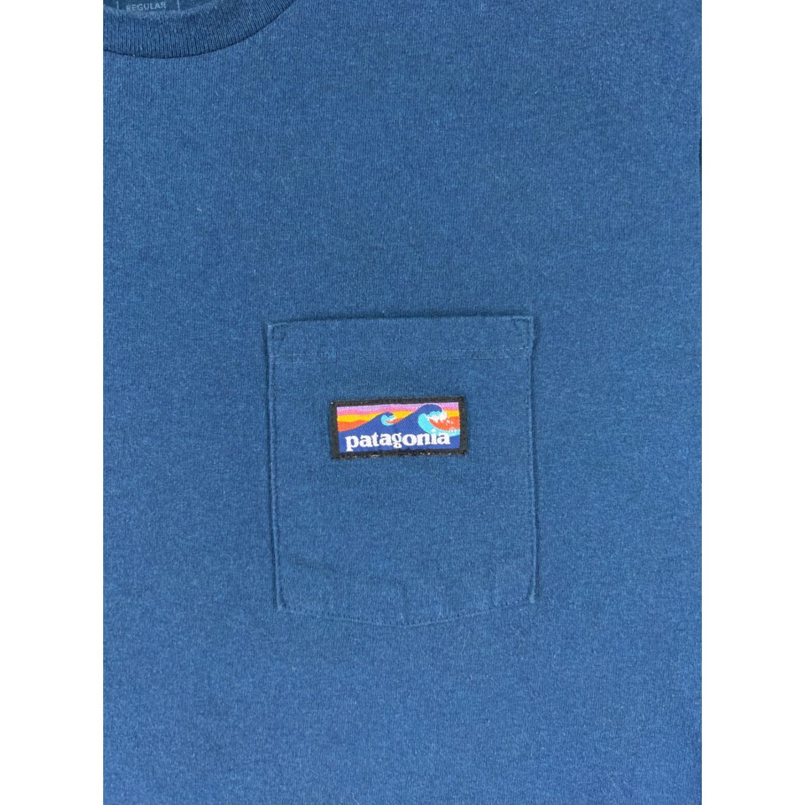 Patagonia Patagonia Shirt Men Medium Blue Short Sleeve Crew Neck Cotton Jersey Logo T-Shirt USA All Seasons Mens Size US M / EU 48-50 / 2 - 6 Thumbnail