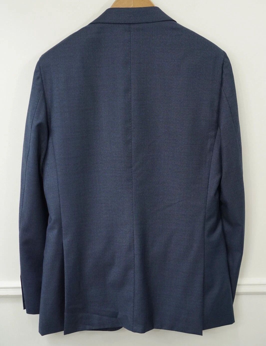 Suitsupply Men Suitsupply Blazer Sienna Ticket Pocket Blue Wool UK/US40 Size 40R - 2 Thumbnail