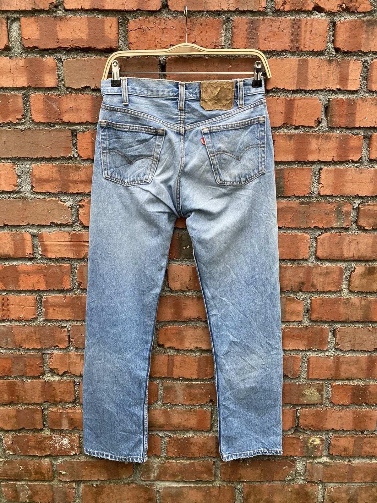 Levi's × Levi's Vintage Clothing × Vintage W29x28 vintage levi's 90s 501 made in USA Size US 29 - 2 Thumbnail