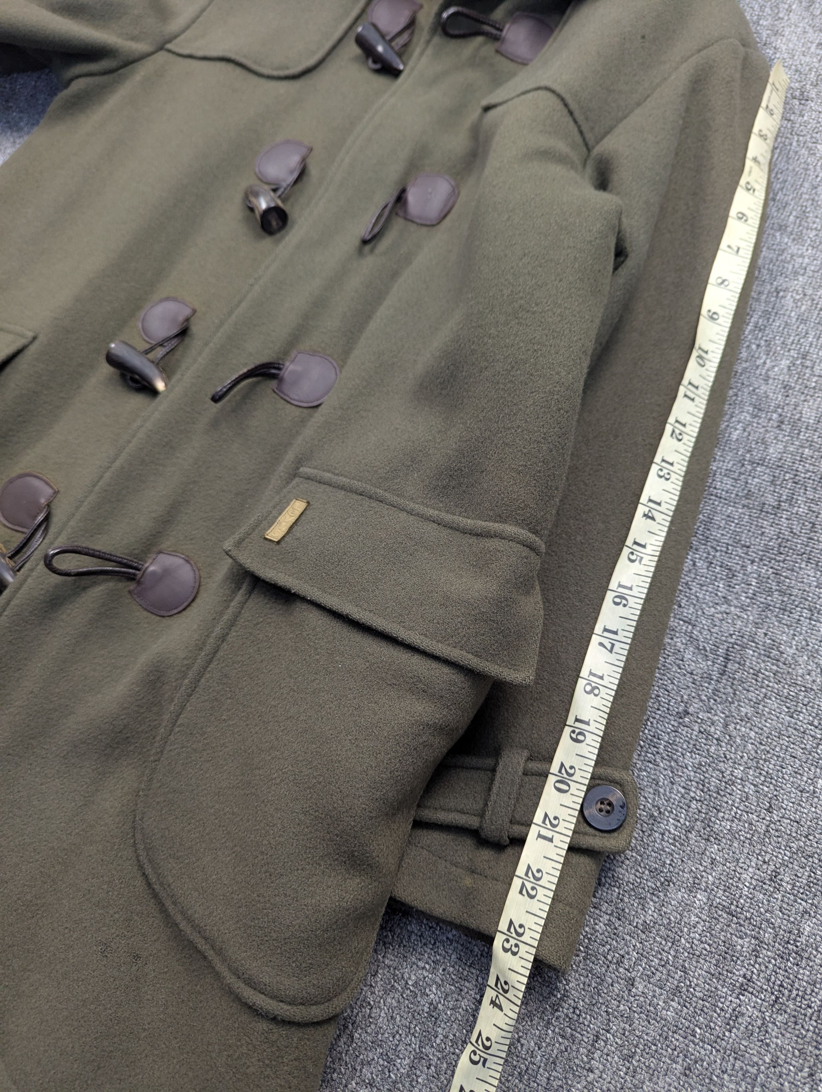 Levi's Vintage Levi's Wool Duffle Coat Hooded Jacket Size US M / EU 48-50 / 2 - 21 Thumbnail