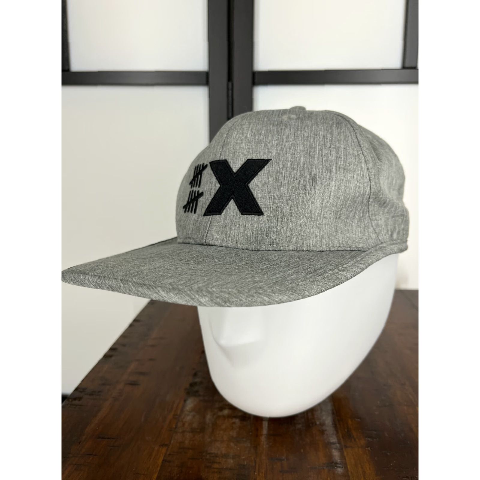 Vintage 10X Golf Hat Cap Adjustable Back Mens Gray Large 10X Sport Hat/Cap Golf Logo Accessories Men Size ONE SIZE - 4 Thumbnail