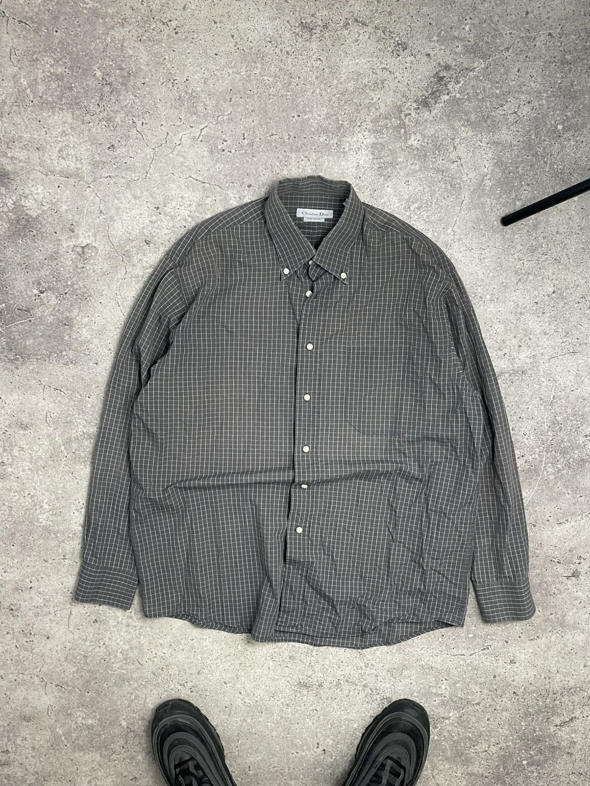 Vintage Christian Dior shirt Archival Clothes Distressed