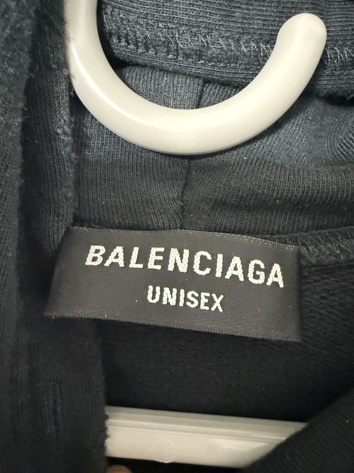 Balenciaga 90/10 Hoodie Black Size US M / EU 48-50 / 2 - 3 Thumbnail