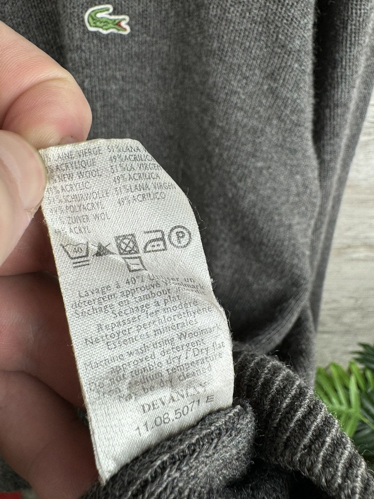 Lacoste Lacoste sweater vintage Size US L / EU 52-54 / 3 - 8 Thumbnail