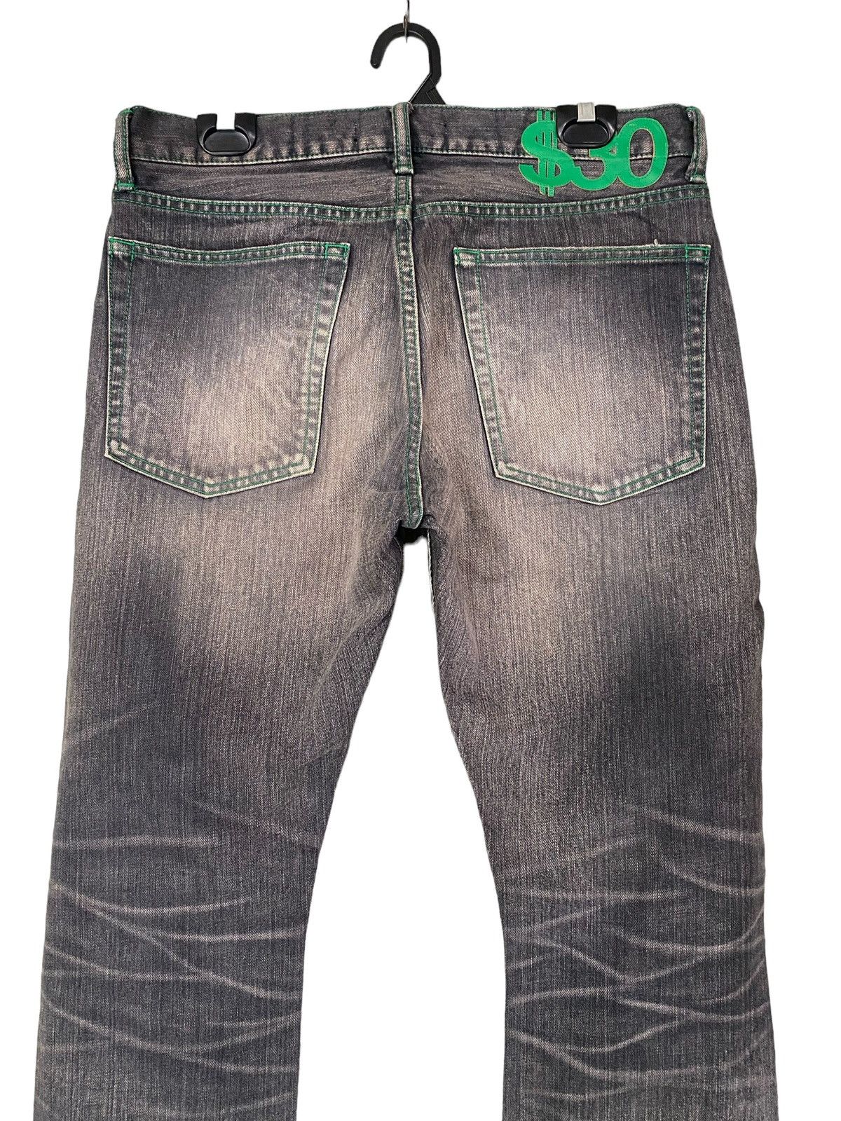 Swagger Vintage SWAGGER Distressed Heather Black W34” Size US 34 / EU 50 - 8 Thumbnail