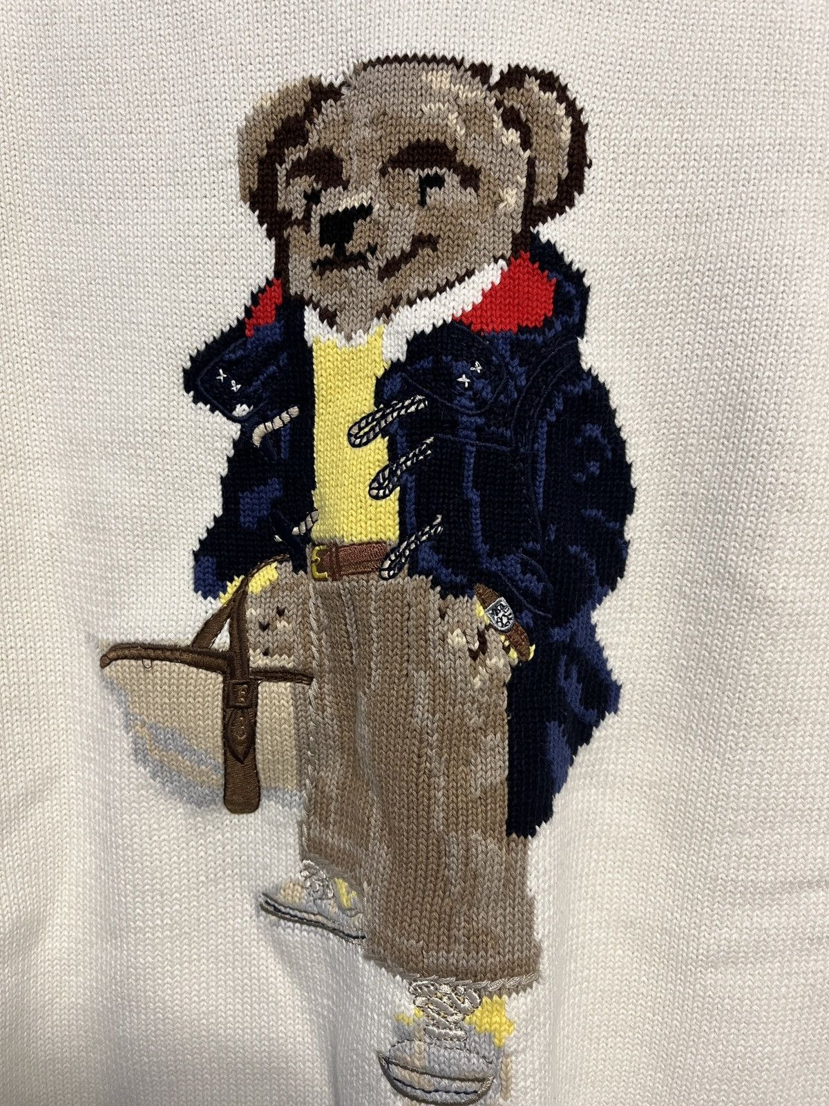 Polo Ralph Lauren Cotton sweater with Polo Bear by Polo Ralph Lauren Size M / US 6-8 / IT 42-44 - 2 Thumbnail