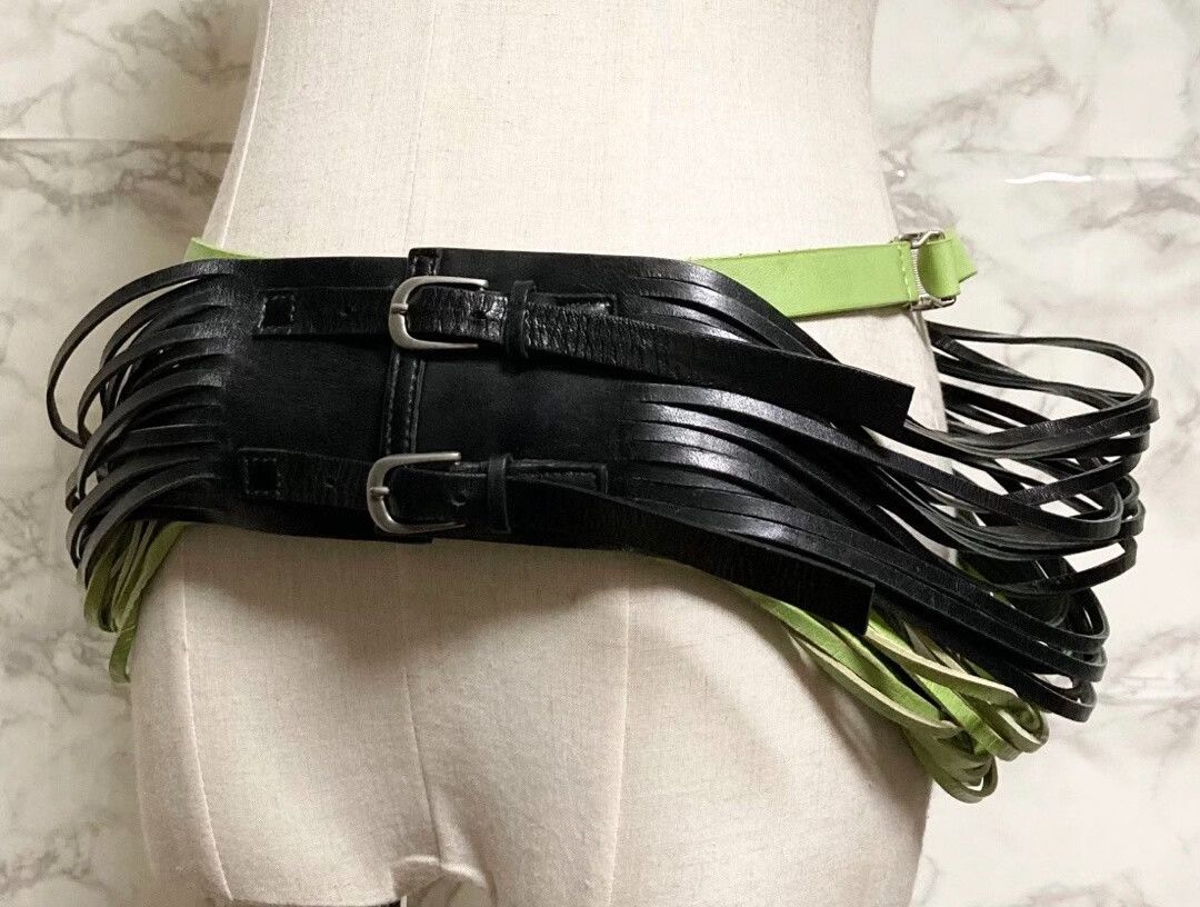 Issey Miyake Issey Miyake 90s Retro Double Buckle Belt Size ONE SIZE - 1 Thumbnail