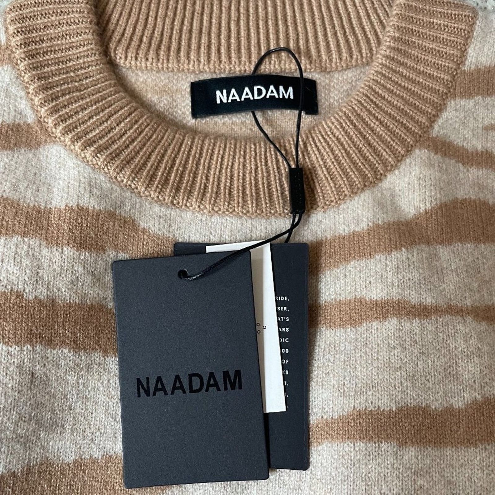 NAADAM Tiger Stripes Cashmere Sweater from Naadam Size M / US 6-8 / IT 42-44 - 8 Thumbnail