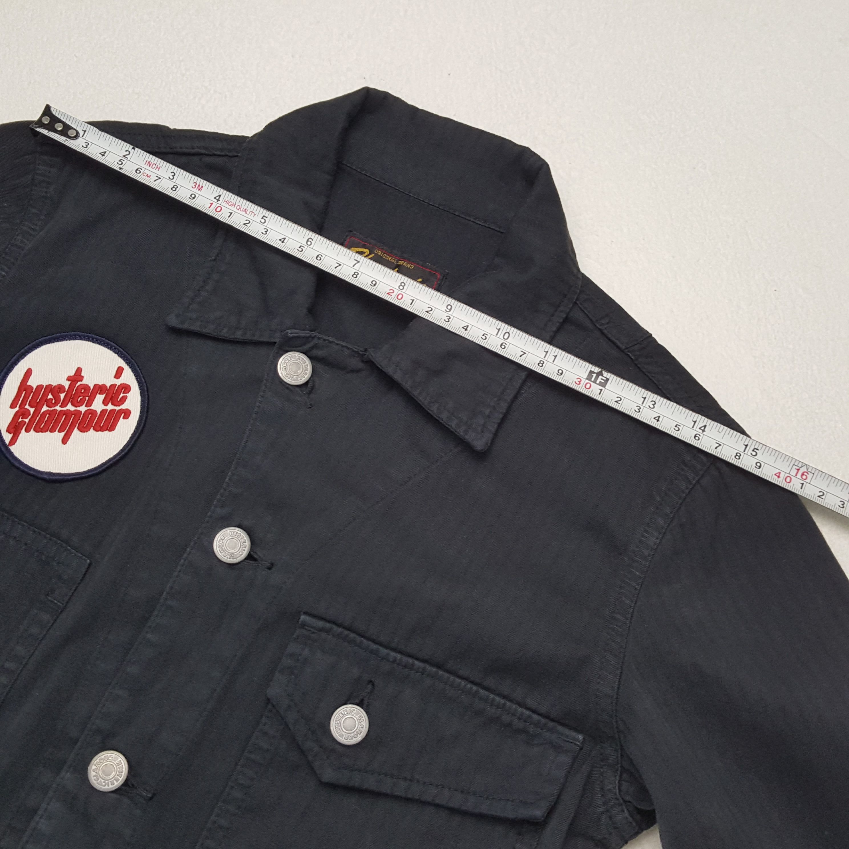 Hysteric Glamour HYTSERIC GLAMOUR Japanese Brand Fashion Coverall Jacket Size US XS / EU 42 / 0 - 9 Thumbnail
