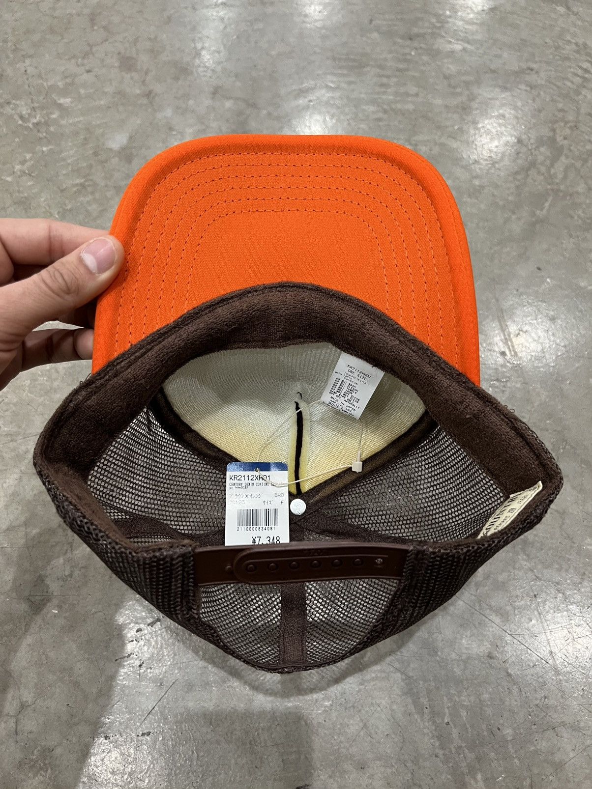 Kapital Kountry Kapital Trucker Cap Century Denim Coating Service Size ONE SIZE - 2 Thumbnail